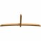 Ekena Millwork Bellingham Rough Sawn Timber Gable Bracket, Western Red Cedar, 108"W x 40"H x 4"D x 4"F, 9/12 Pitch GBW108X40X0404BEL00RWR - alternate 3